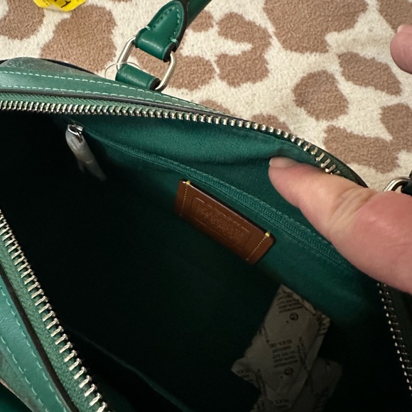 Coach Bright Jade regular size Rowan - Picture 3 of 3